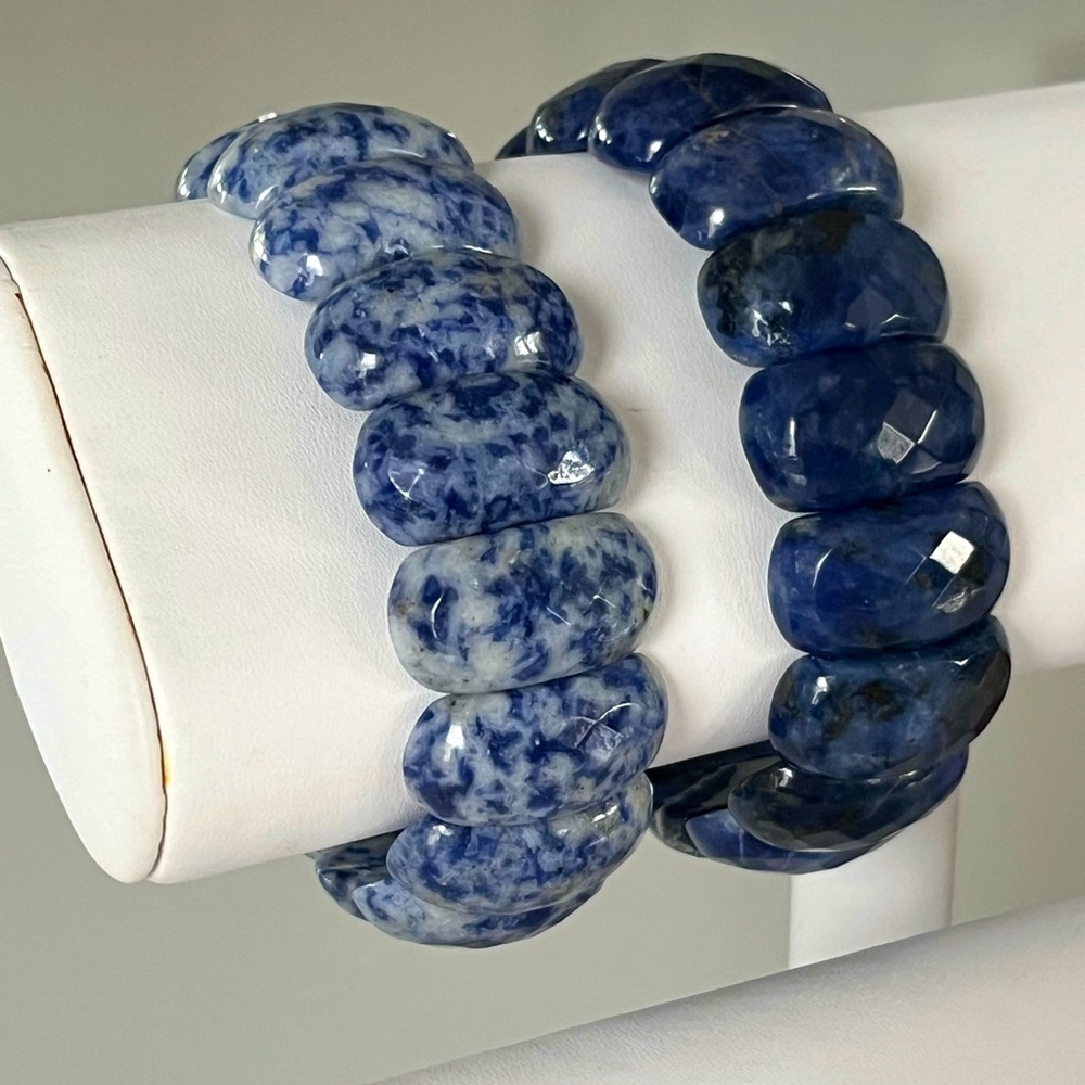 BRACELET BUNDLE | Blue Spot Jasper & Sodalite